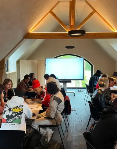 Stagiaires Muziforma réunis en session de formation